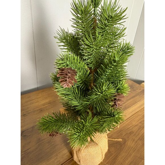 NWOT Faux Pine Tree - Weighted Base - Picture 4 of 6
